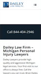 Mobile Screenshot of daileylawyers.com